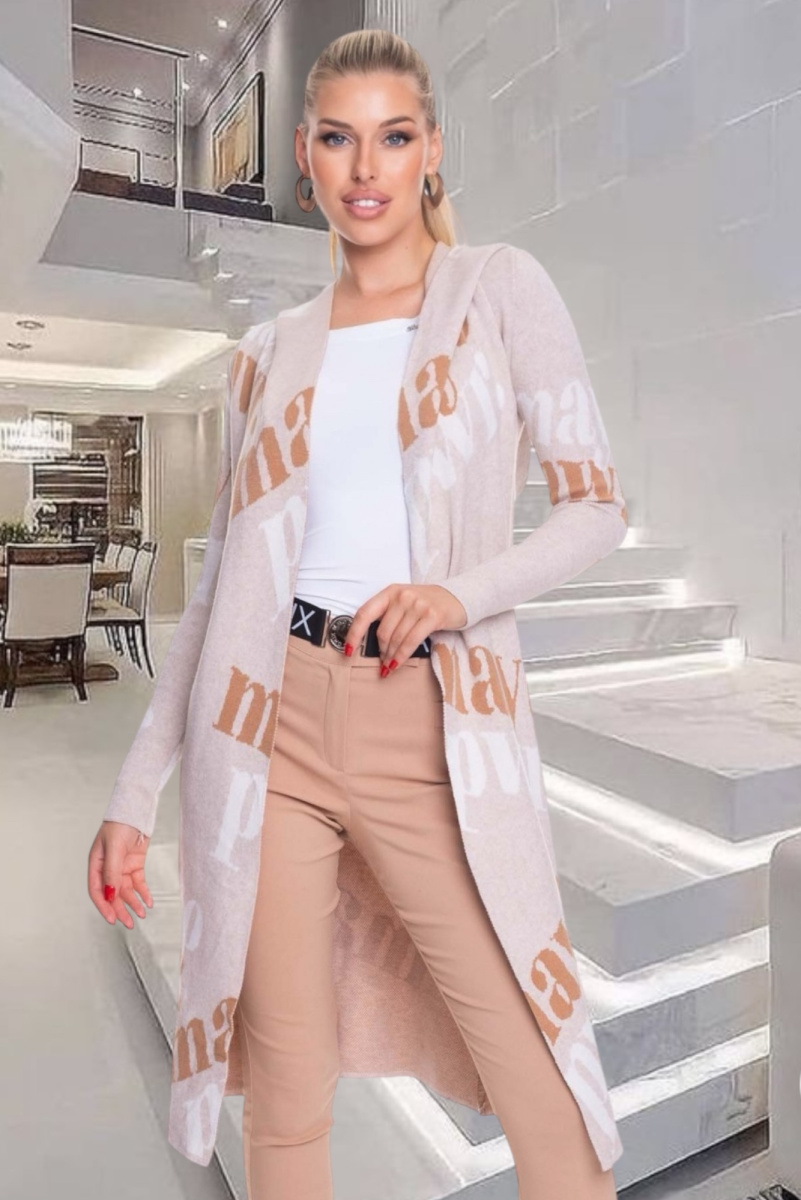 Power kötött kardigán/ F