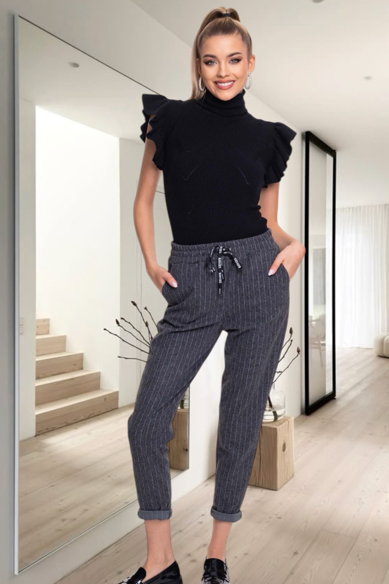 Pulzus csíkos nadrág/ F