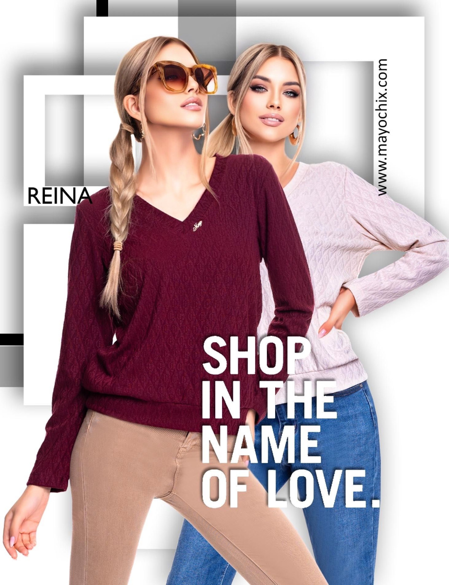 Reina mintás póló/ F