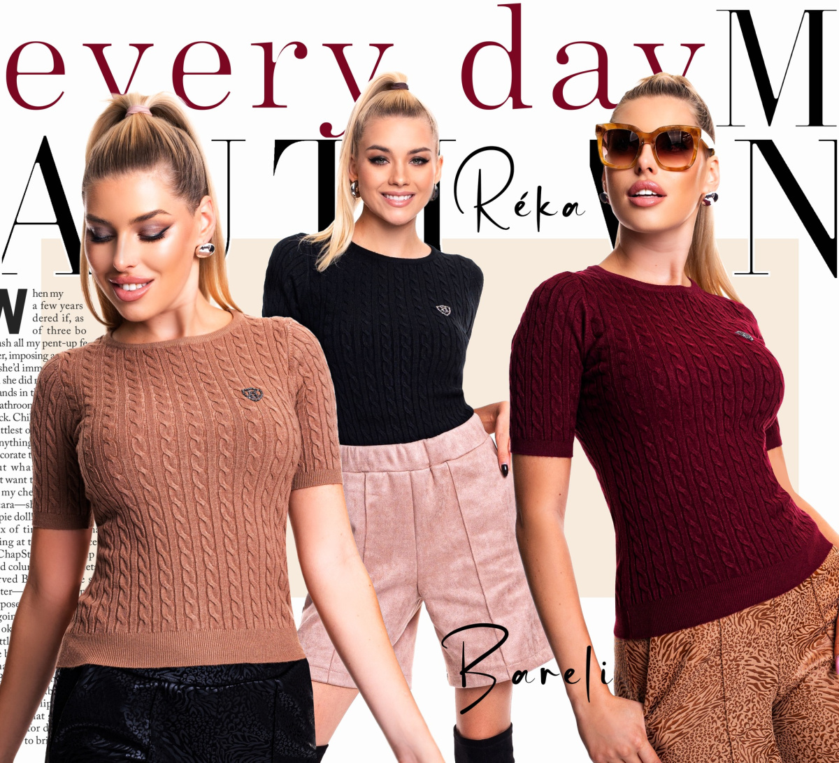 Réka kötött pulóver/ F