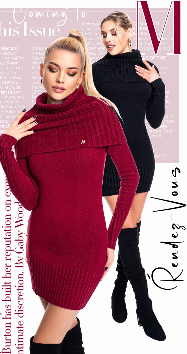 Rendez-vous kötött ruha/ F