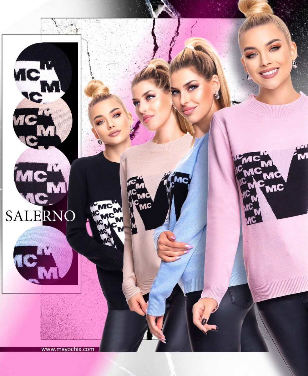 Salerno kötött pulóver/ F