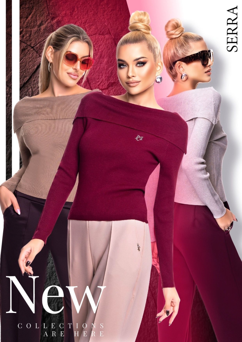 Serra kötött pulóver/ F