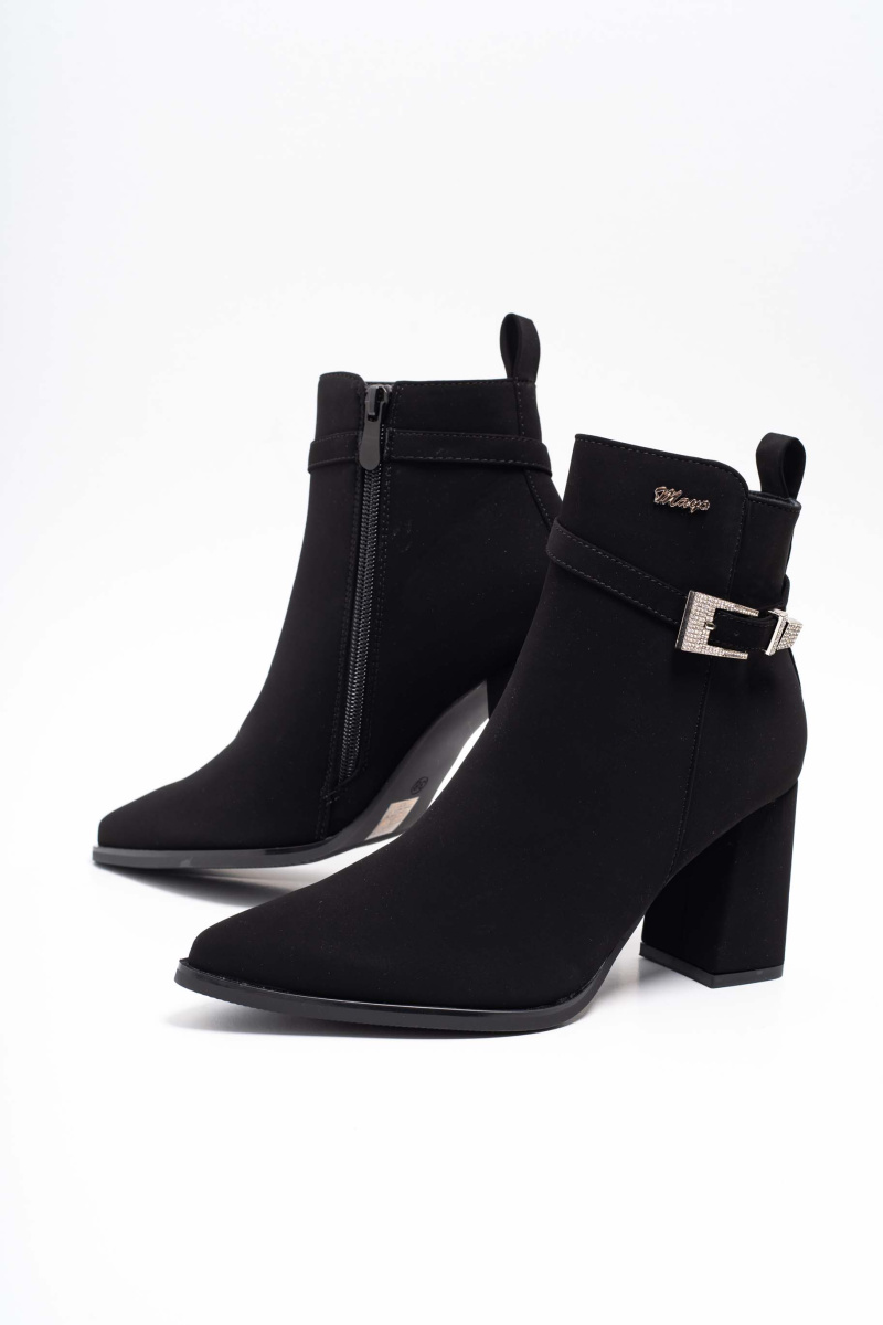 Strasszköves bokacsizma 5232/ F