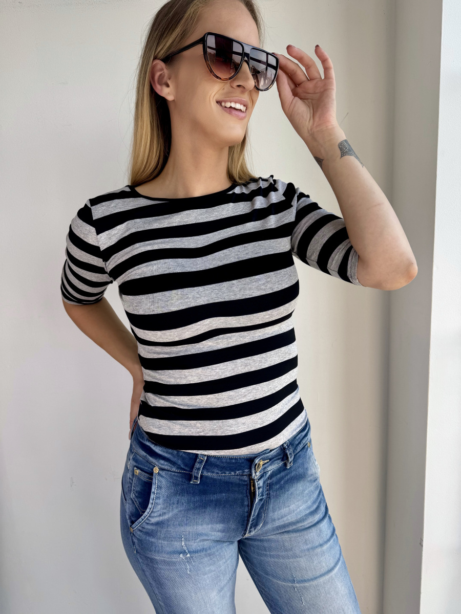 Stream csíkos póló r.u. [o]