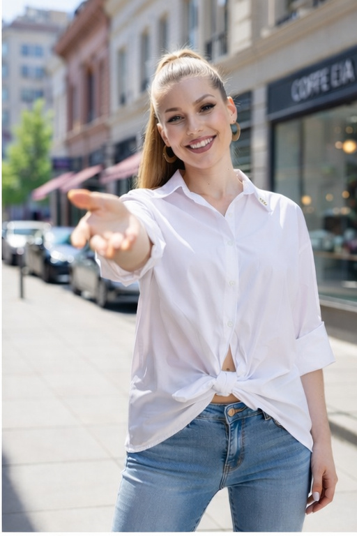 Suffolk puplin blúz/ S