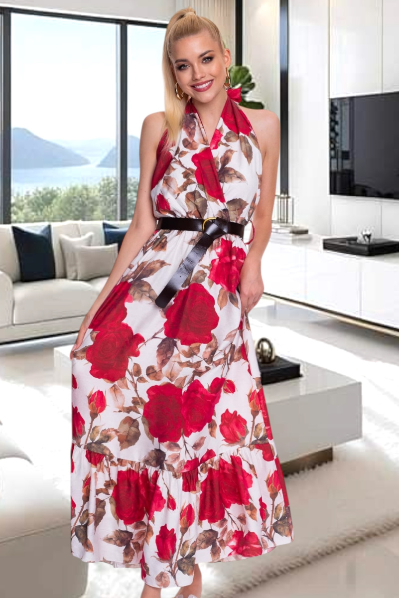 Swanton mintás ruha/ S