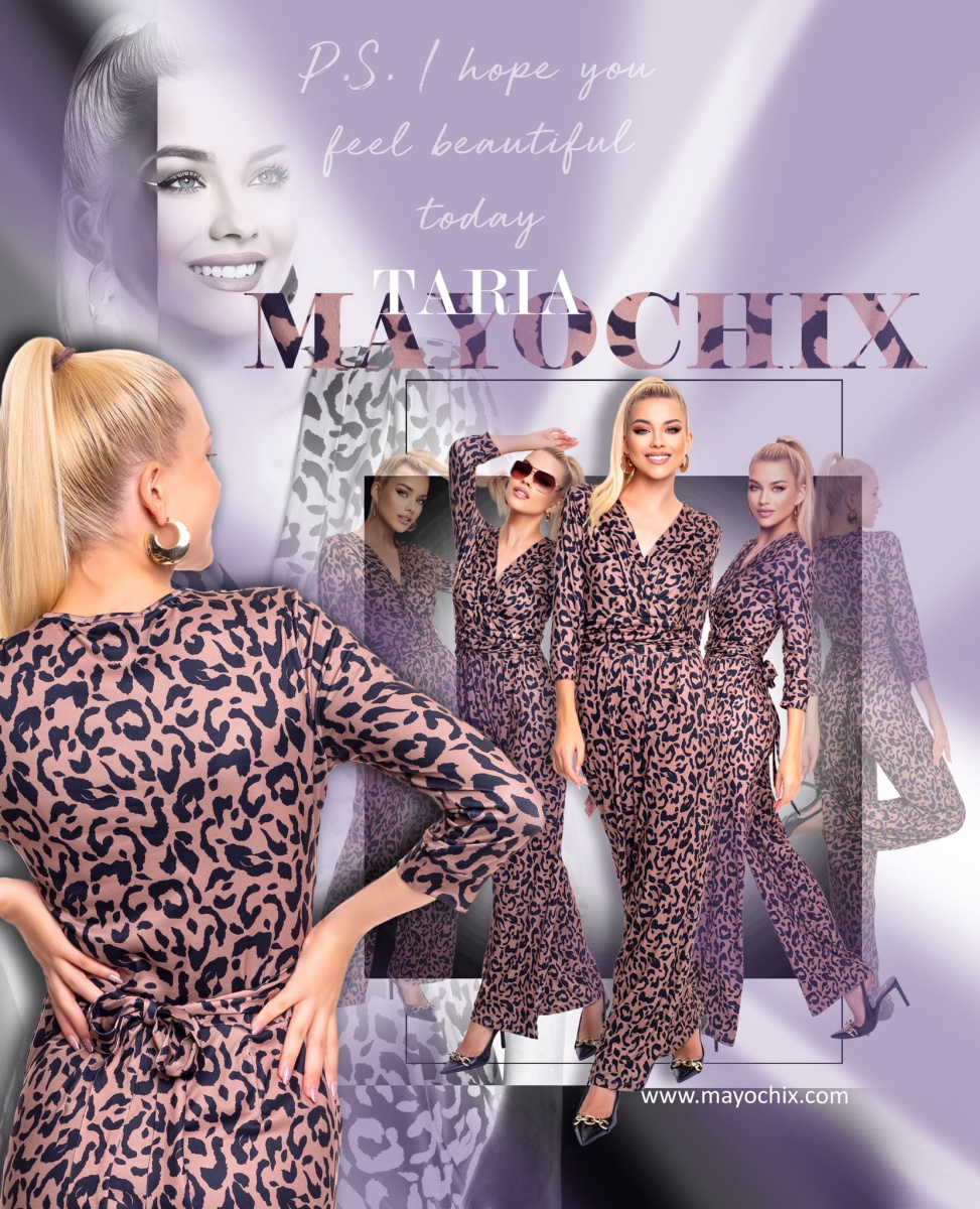 Taria mintás overall/ F