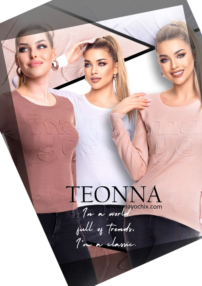 Teonna kötött pulóver/ F