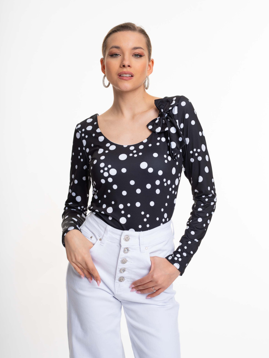 Tondo mintás póló/S