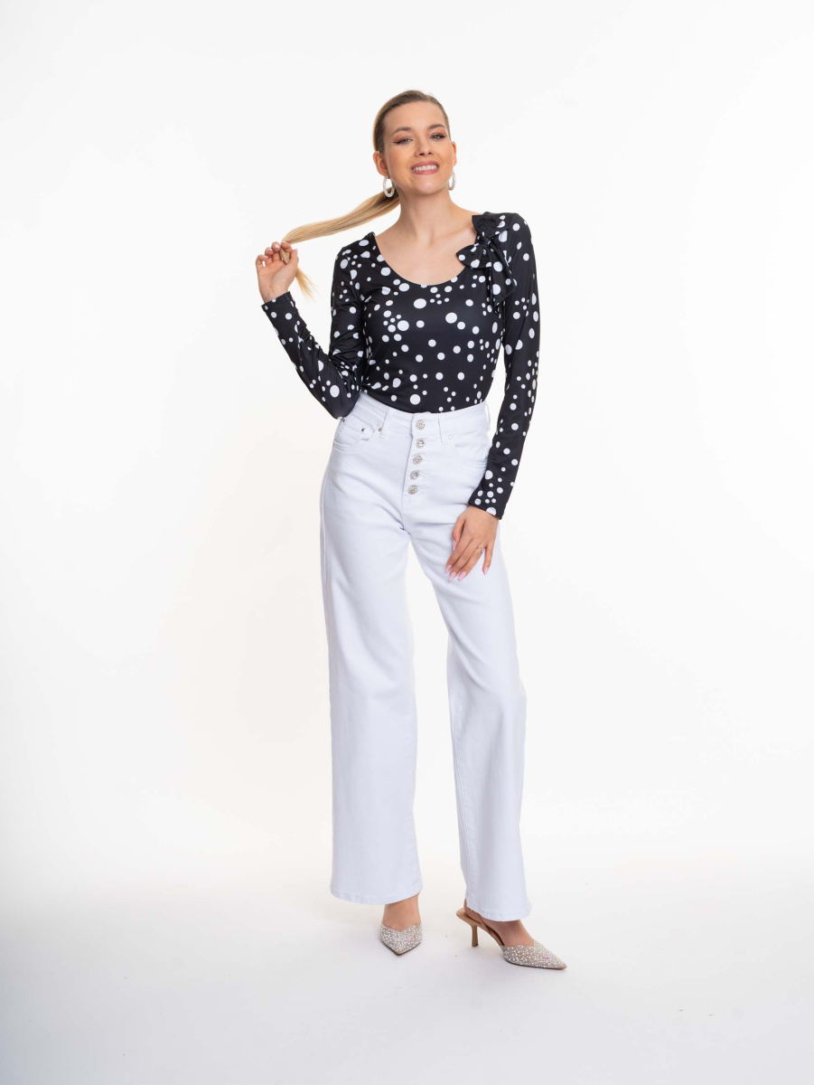 Tondo mintás póló/S