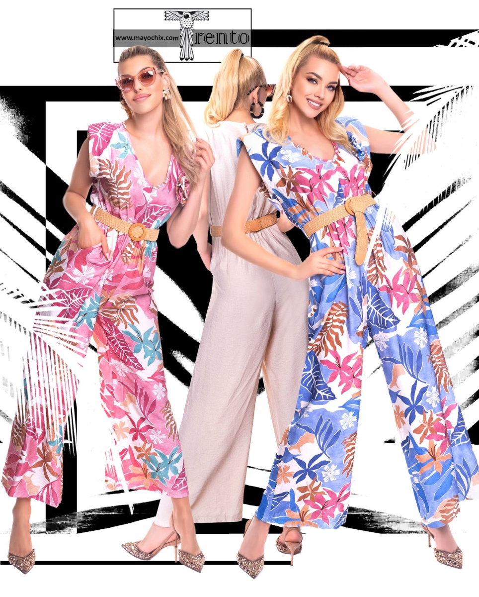 Trento mintás overall  /S