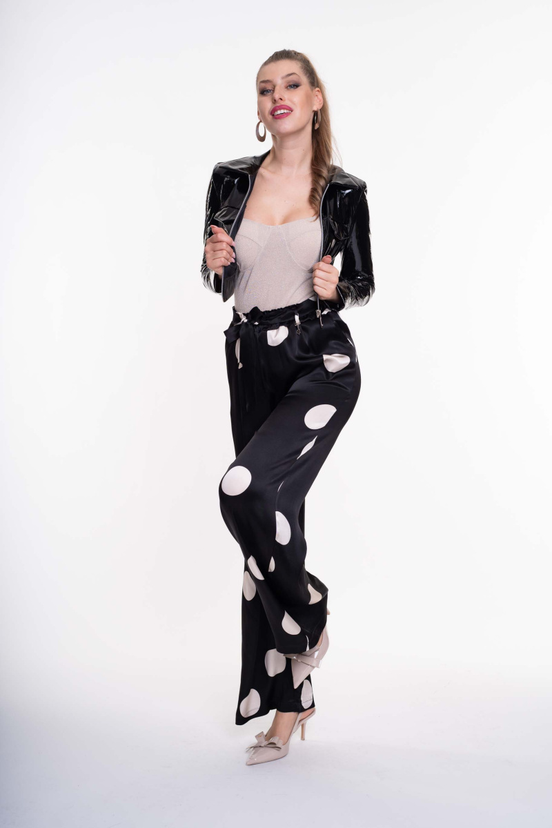 Zena mintás nadrág/ S