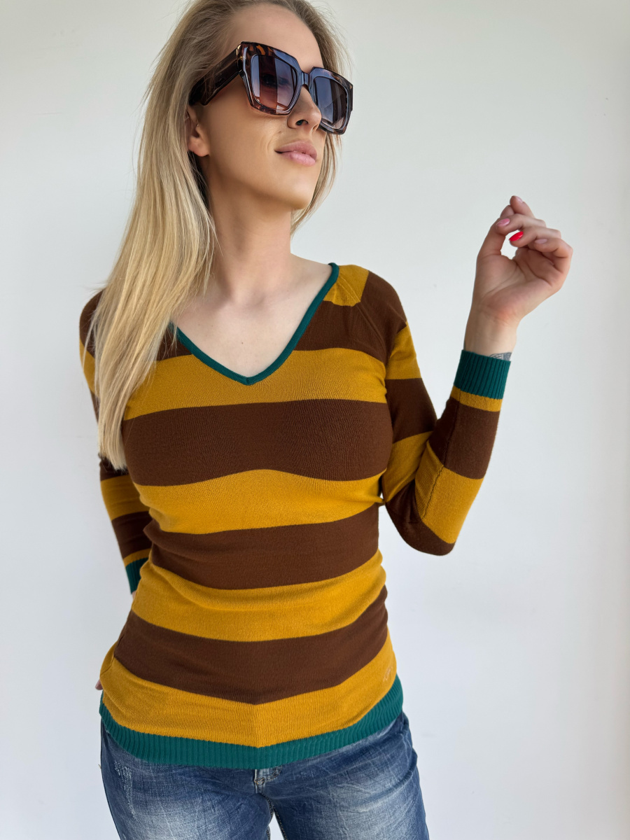 Zia kötött pulóver [o]