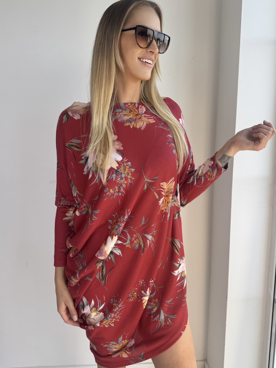 Zoé mintás ruha [o]