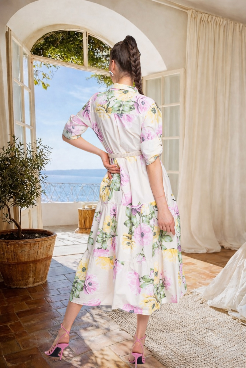 Zoom mintás ruha/ S