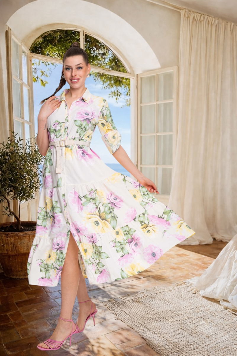 Zoom mintás ruha/ S