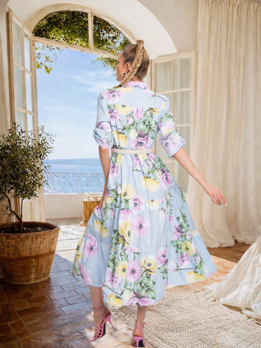 Zoom mintás ruha/ S