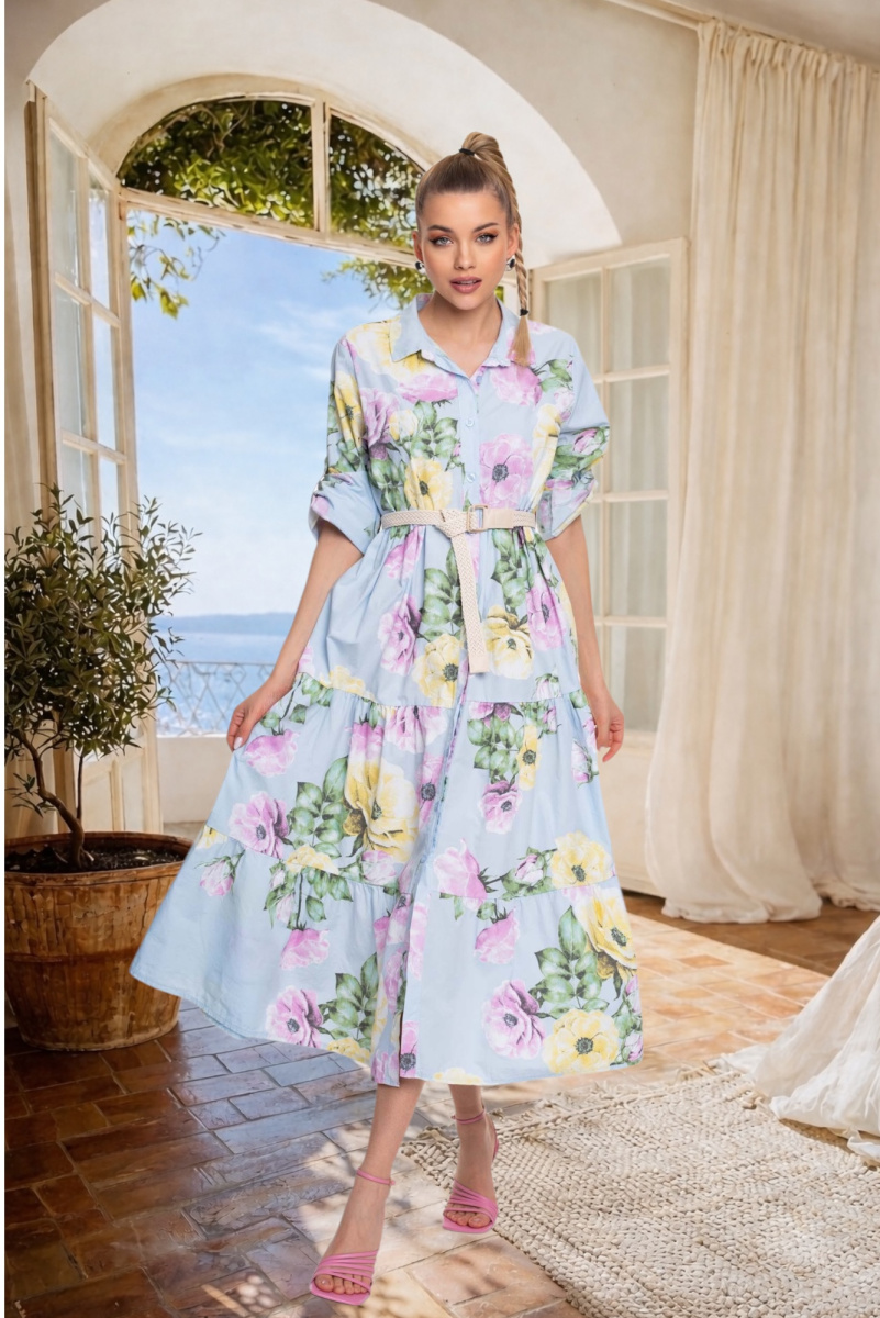 Zoom mintás ruha/ S