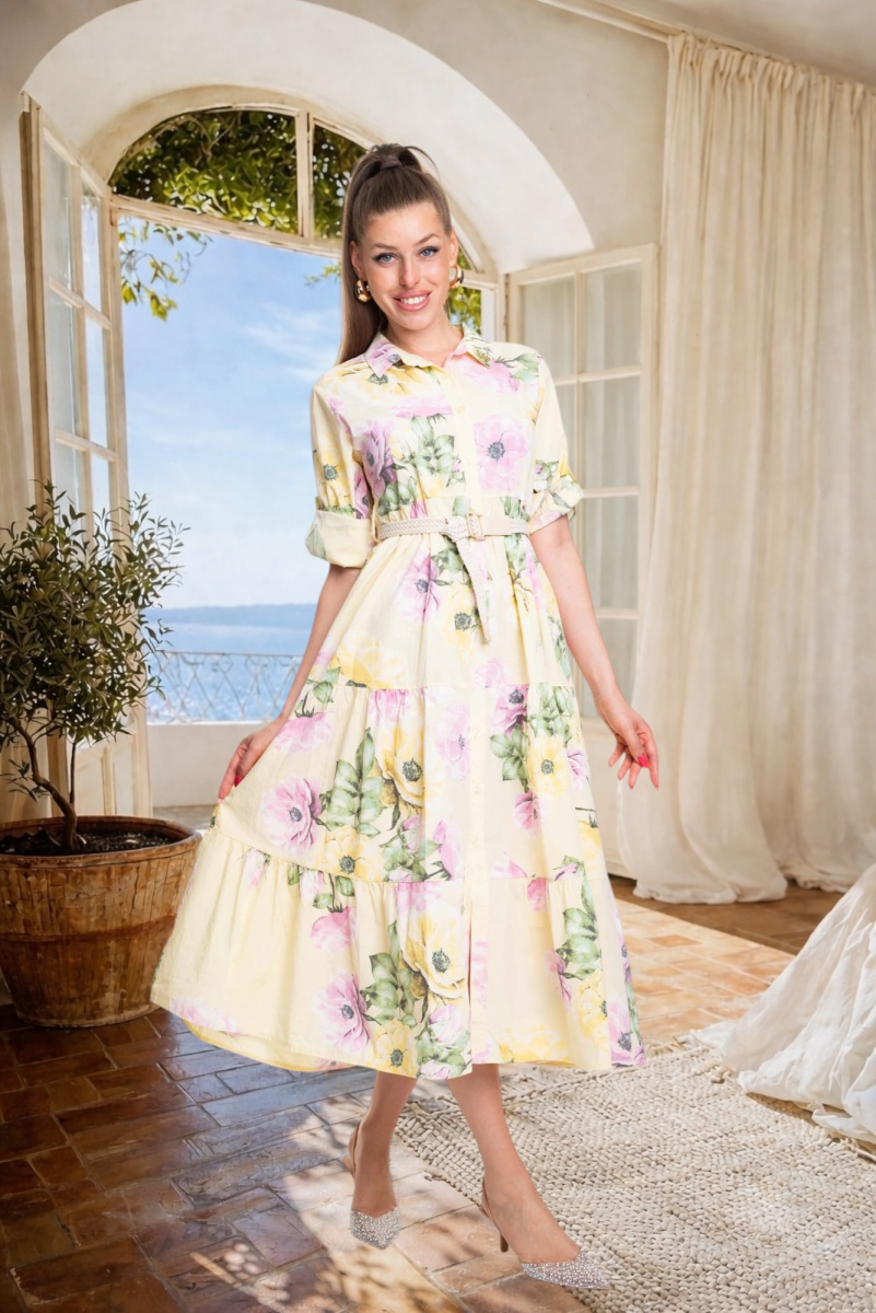 Zoom mintás ruha/ S