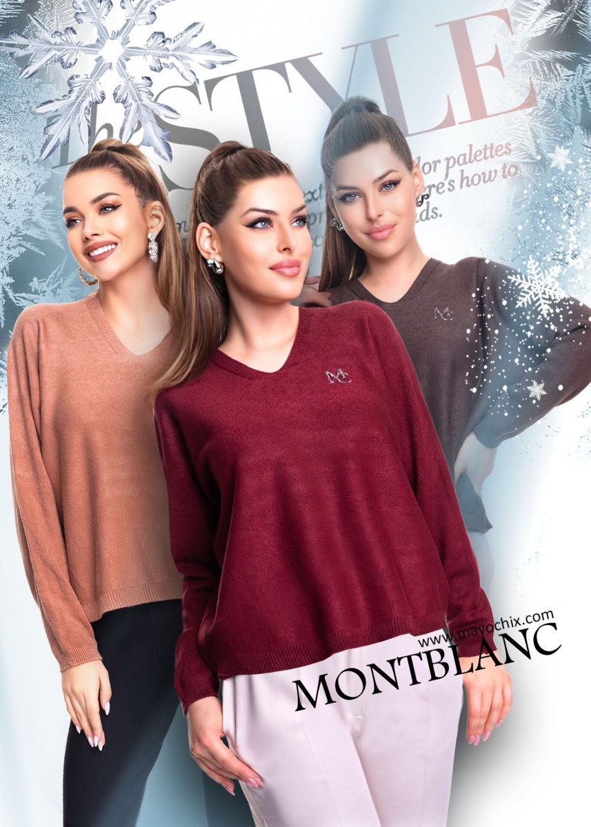 Montblanc kötött pulóver/ F