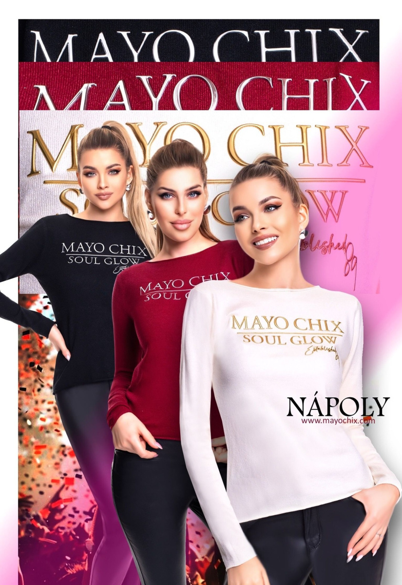 Nápoly kötött púlóver 