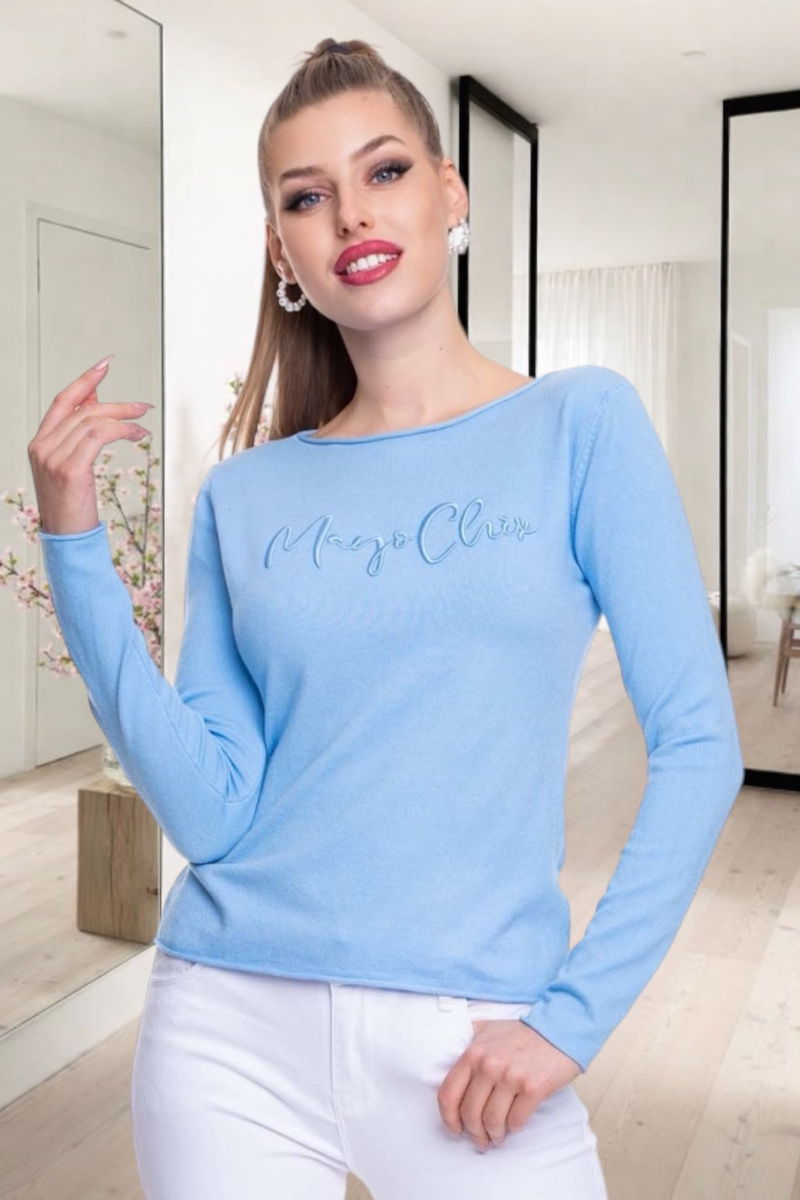 Nápoly hímzett pulóver/ S