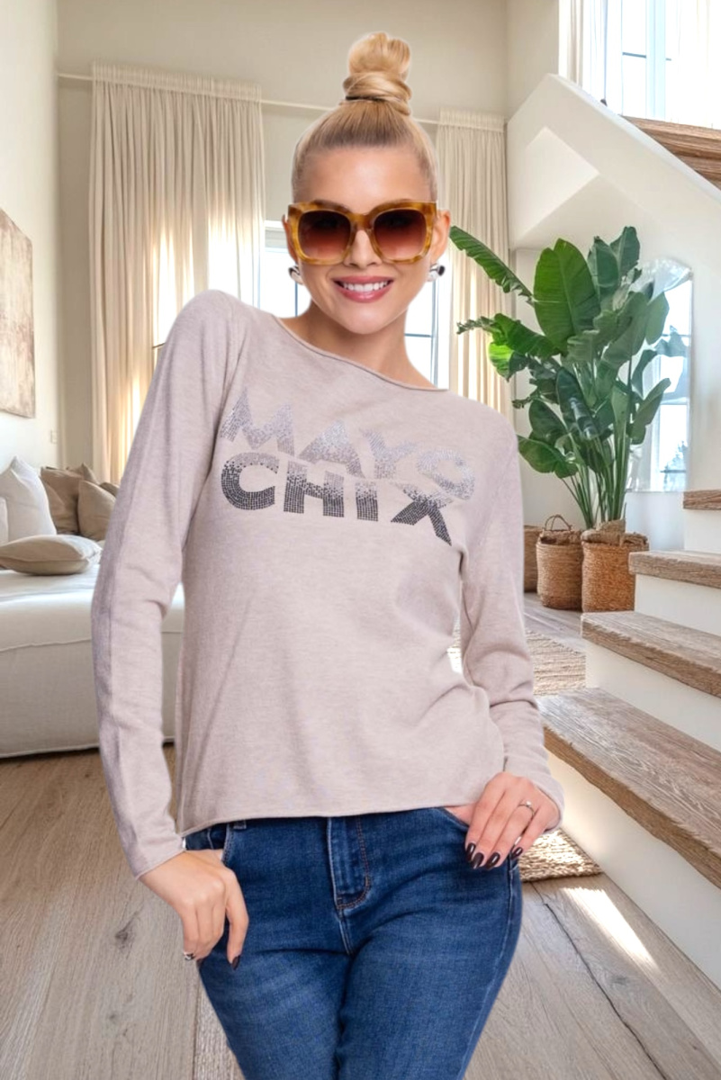 Nápoly kötött pulóver ,,MAYO CHIX