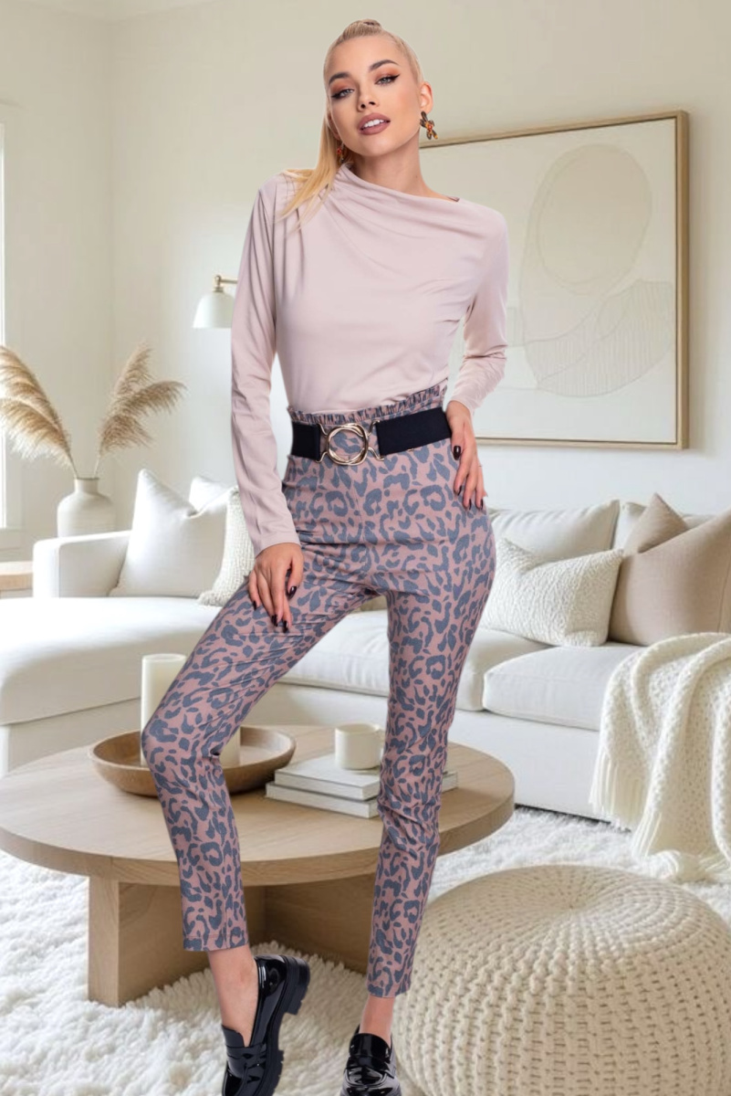 Navarra mintás nadrág/ F