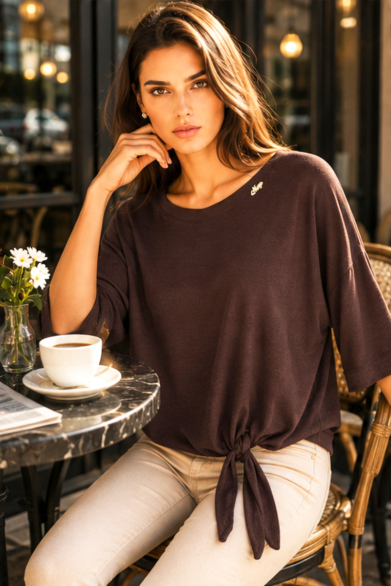 Netty krepp blúz/ F