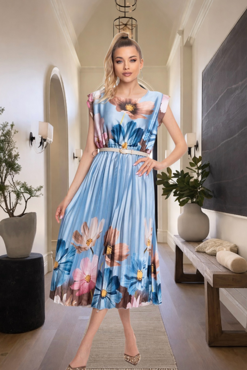 Newport mintás ruha/ S