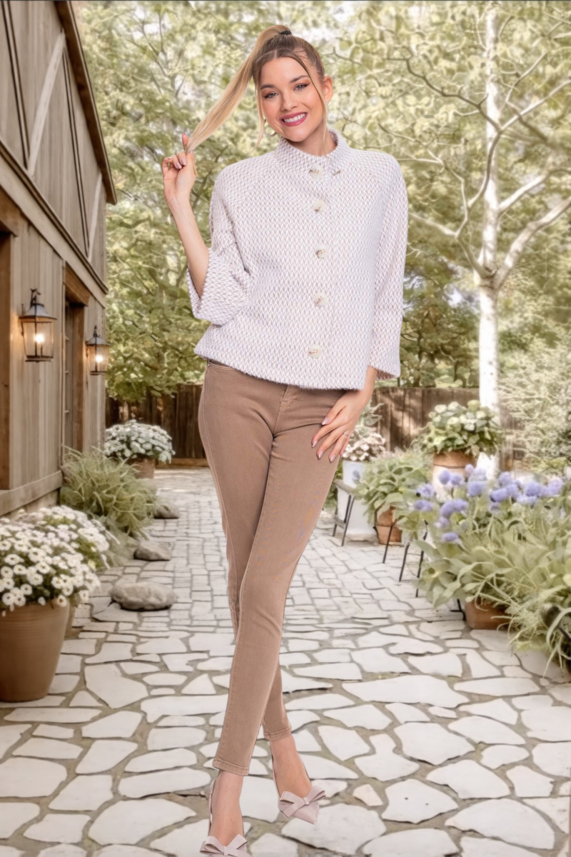 Nova mintás kabát/ S