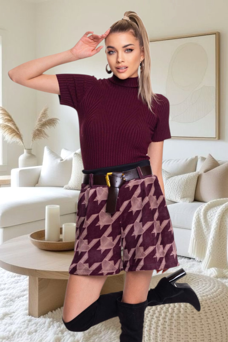 Ozzie mintás short/ F