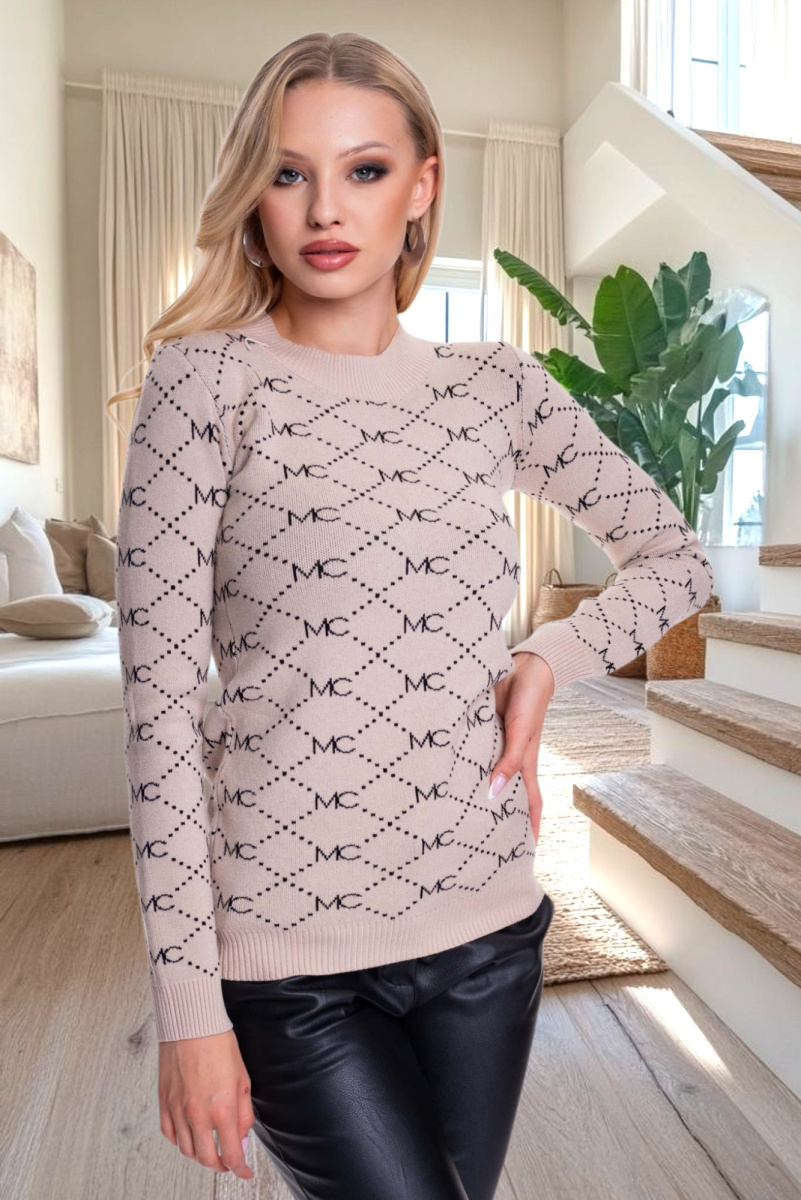 Pansy kötött pulóver/ F