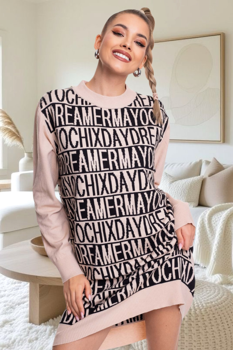 Pippa kötött ruha/ F