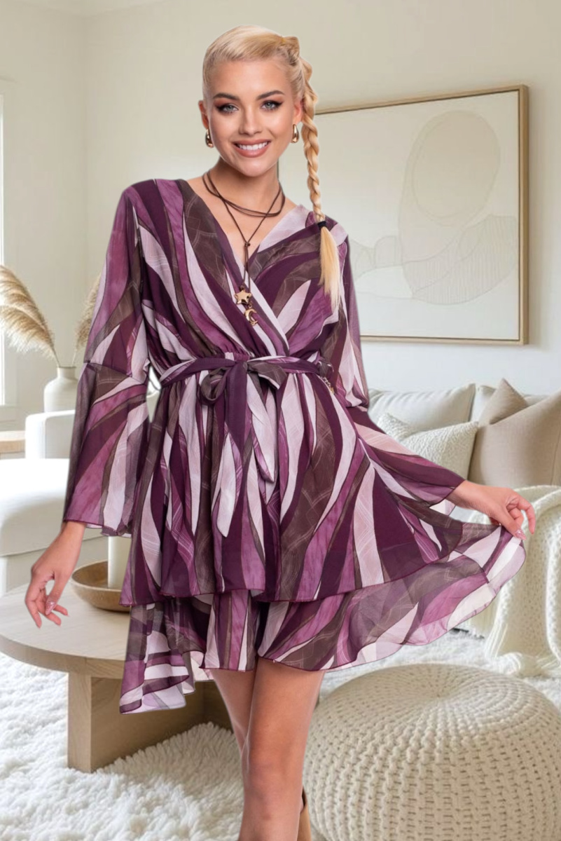 Shanky mintás ruha/ F