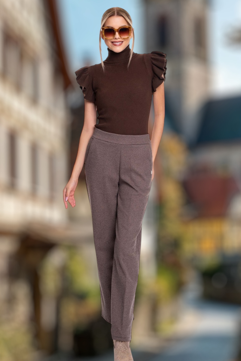 Stefany mintás nadrág/ F