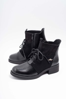 Mintás bokacsizma 5207/ F