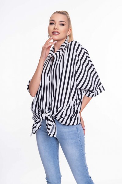 Salsa csíkos blúz