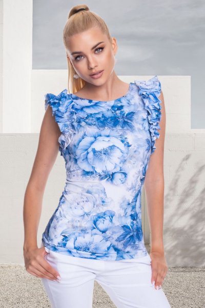 Eugénia mintás póló