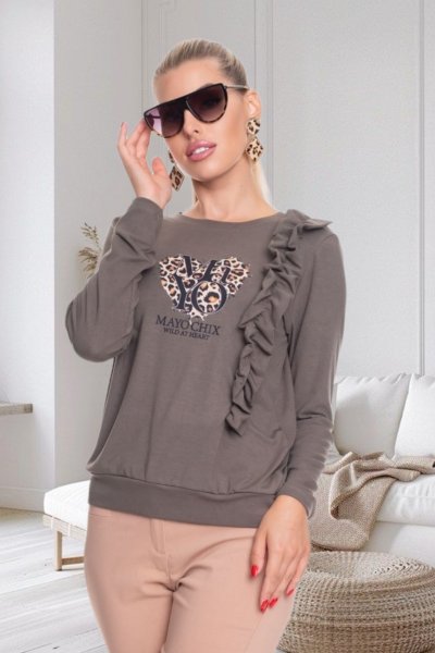 Pilár fodros felső/ F