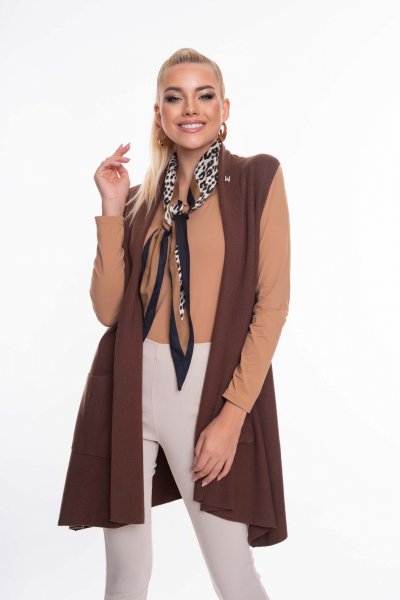 Pite kötött mellény/ F