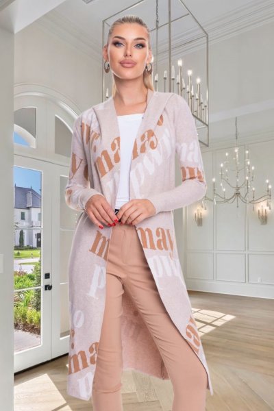 Power kötött kardigán/ F