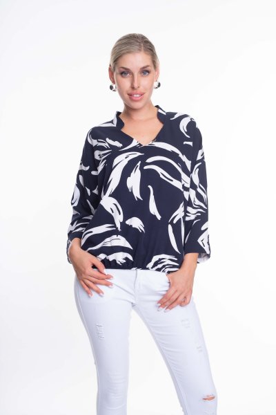 Surf mintás blúz II./ F