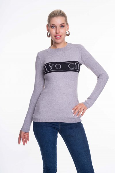 Leaf kötött pulóver/ F