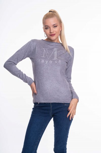 Nápoly kötött pulóver ,,MC