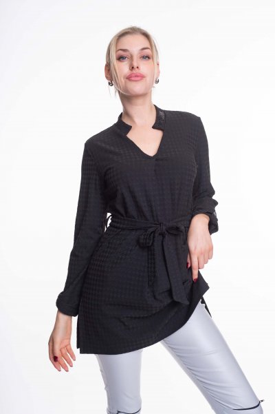 Mirtill mintás tunika