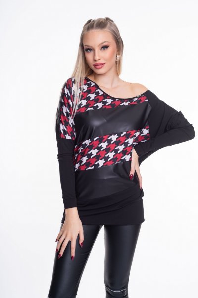 Fine mintás tunika/ F