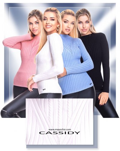 Cassidy kötött pulóver/ F