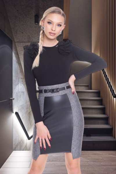 Frappé mintás szoknya/ F